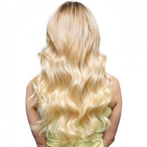 613 Blonde Full Ending Lace Front Human Hair Wigs Pre Plucked 150% Density Body Wave Brazilian Hair Wig Honey Beauty Hair 
