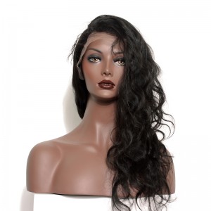 Lace Front Human Hair Wigs 100% Brazilian Virgin Human Hair Wig Body Wave Pre-Plucked Natural Hair Line