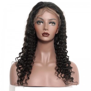 Lace Front Human Hair Wigs 100% Brazilian Virgin Human Hair Wig Body Wave Pre-Plucked Natural Hair Line
