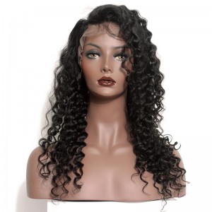 Lace Front Human Hair Wigs 100% Brazilian Virgin Human Hair Wig Body Wave Pre-Plucked Natural Hair Line