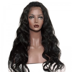 360 Lace Wigs Body Wave Brazilian Full Lace Human Hair Wigs Natural Hair Line 180% Density