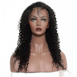 360 Lace Frontal Wigs 180% Density Full Lace Human Hair Wigs Kinky Curly Lace Front Human Hair Wigs