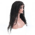 360 Lace Frontal Human Hair Wigs Kinky Curly Lace Wig 150% Density Pre Plucked With Baby Hair Brazilian Remy Hair 