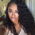 Pre-Plucked Natural Hair Line Lace Front Wigs Deep Wave 150% Density Lace Front Human Hair Wigs with Baby Hair