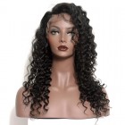 Deep Wave Human Wigs Pre-Plucked Natural Hair Line 150% Density Lace Front Human Hair Wigs No Shedding