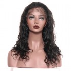 Lace Human Hair Wigs Body Wave 250% Density Wig with Baby Hair Natural Color Pre-Plucked Natural Hair Line