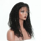 13x6 Deep Part Lace Front Human Hair Wigs Kinky Curly Wig Brazilian Remy Hair 150% Density Wigs Pre Plucked With Baby hair
