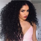 Natural  Color Loose Wave Brazilian Virgin 100% Human Hair Full Lace Wigs