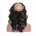 Body Wave 360 Lace Frontal Closure Brazilian Virgin Hair Lace Frontal Natural Hairline 22.5*4*2