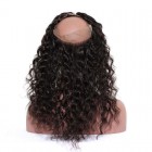 Loose Wave 360 Lace Frontal Closure Pre Plucked Brazilian Virgin Hair Lace Frontal With Natural Hairline