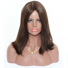  Kosher Wigs Bleached Knots Jewish Wigs Best Quality European Virgin Hair Full Lace Front Human Hair Wigs 