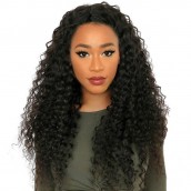 360 Lace Wigs 180% Density Full Lace Human Hair Wigs 10A Brazilian Hair Deep Wave Human Hair Wigs