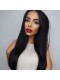 Brazilian Wigs Pre-Plucked Natural Hair Line 150% Density Wigs Silk Straight Lace Front Ponytail Wigs