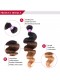 Body Wave Virgin Human Hair Ombre Hair Weave Color 1b/#4/#27 3 Bundles 