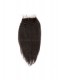 Natural Color Kinky Straight European Virgin Hair Free Part Lace Closure 4x4inches
