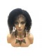 High Quality 100% Brazilian Virgin Human Hair Afro Kinky Curly Lace Front Wigs