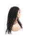 Natural Color Unprocessed Peruvian Virgin 100% Human Hair Deep Wave Full Lace Wigs