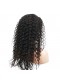 Natural Color Deep wave Brazilian Virgin Human Hair Glueless Full Lace Wigs