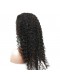 Natural Color Indian Remy Human Hair Wigs Deep Wave Silk Top Lace Wigs