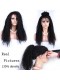 Malaysian Virgin Hair Kinky Curly Full Lace Human Hair Wigs Natural Color