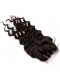 Brazilian Virgin Human Hair Extensions Loose Wave 3 Bundles with 1 closure Natural Color Body Wave