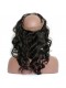 360 Lace Frontal Closure Body Wave Brazilian Virgin Hair Lace Frontal Natural Hairline 22.5*4*2