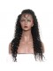 Natural Color High Quality 100% Brazilian Virgin Human Hair Wig Deep Wave Lace Front Wigs