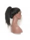 Full Lace Human Hair Wigs with Silk Base natural Black Color 22'' in stock 72 Hour Delivery