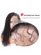 Kinky Curly Full Lace Human Hair Wigs Mongolian Virgin Hair Natural Color