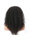 Natural Color Afro Kinky Curly Human Hair Wig Brazilian Virgin Hair Full Lace Wigs