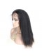 Brazilian Virgin Hair Kinky Straight Full Lace Human Hair Wigs For Black Women