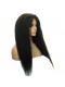 Kinky Straight Malaysian Virgin Hair Full Lace Human Hair Wigs Natural Color