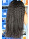 Kinky Straight Mongolian Virgin Human Hair Weaves 3 Bundles Natural Color 