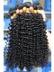 European Virgin Human Hair Kinky Curly Hair Weave Natural Color 3 Bundles