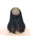 360 Lace Frontal Band Yaki Straight Brazilian Virgin Hair Lace Frontal With Natural Hairline