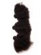 Mongolian Afro Kinky Curly Virgin Human Hair Weave Natural Color 3 Bundles