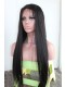 Natural Color(#1 #1B #4) Silk Straight Malaysian Virgin Human Hair Wig Lace Front Wigs