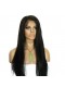 Natural Color Silk Straight 100% Brazilian Virgin Human Hair Wig Lace Front Wigs