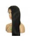 Natural Color Silk Straight 100% Brazilian Virgin Human Hair Wig Lace Front Wigs