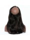 360 Lace Frontal Closure Straight Brazilian Virgin Hair Lace Frontal Natural Hairline 22.5*4*2