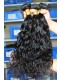 Natural Color Indian Virgin Human Hair Water Wet Wave Hair Weave 3 Bundles